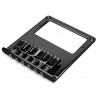 TELE HUMBUCKING 10.5 mm STEEL SADDLES BLACK