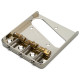 WILKINSON STEEL TELE BRIDGE- BRASS COMPENSATED SADDLES 54mm