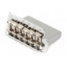 Vintage-Style Strat® Bridge Assembly, (2-3/16 Spacing), Chrome