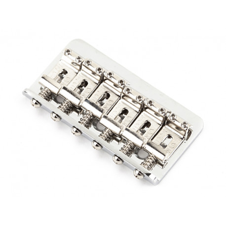 6-Saddle Hardtail Classic/Standard Series Bridge Assembly (Chrome)