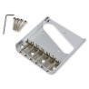 6-Saddle Vintage-Syle Telecaster® Bridge Assembly (Chrome)