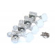 Standard-Highway One™ Series Bass Tuning Machines, Chrome (4)
