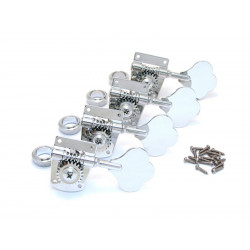 Standard-Highway One™ Series Bass Tuning Machines, Chrome (4)