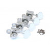 Standard-Highway One™ Series Bass Tuning Machines, Chrome (4)
