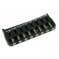 HIPSHOT CHEVALET FIXE 8 CORDES (THROUGH) BLACK