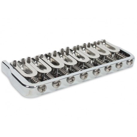 HIPSHOT CHEVALET FIXE 8 CORDES (THROUGH) CHROME