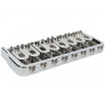 HIPSHOT CHEVALET FIXE 8 CORDES (THROUGH) CHROME