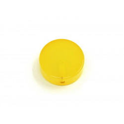BOUTON ROND JAUNE 18mm DIA (6)