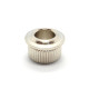 PRESS-IN BUSHINGS FOR SCHALLER (6.1/10mm) NICKEL (SET OF 6)