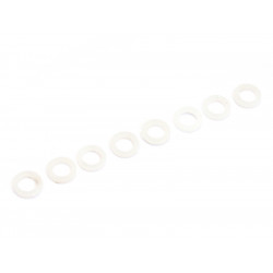 RONDELLE PLASTIC BASS WHITE (8)