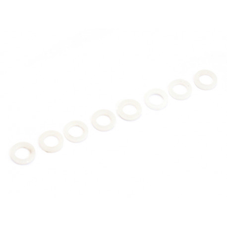 RONDELLE PLASTIC BASS WHITE (8)