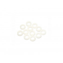 RONDELLE PLASTIC MECA GUITAR WHITE (12)