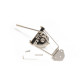 *GOLDO DG TREMOLO FOR HOLLOWBODY GUITARS SHORT NICKEL