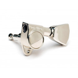 TONEPROS® MACHINE HEADS 3+3 KEYSTONE BUTTON 1:20 NICKEL