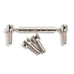 GOLDO DOWNHOLDER NICKEL RETROFIT FOR BIGSBY TYPE TREMOLO (METRIC et US STUDS)