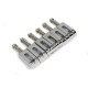 STRAT STYLE SADDLES 10.5mm RECTANGULAR CHROME (6PCS)