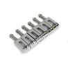 STRAT STYLE SADDLES 10.5mm RECTANGULAR CHROME (6PCS)