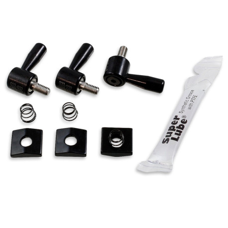 TONE VISE LOCKING NUT WITH KEYLESS LOCKS FOR FLOYD ROSE BLACK