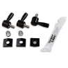 TONE VISE LOCKING NUT WITH KEYLESS LOCKS FOR FLOYD ROSE BLACK
