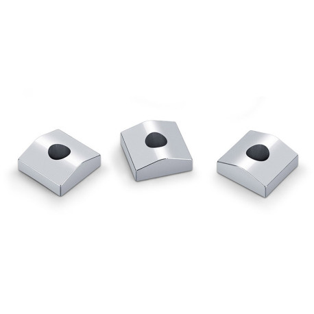 FLOYD ROSE® ORIGINAL LOCKNUT CAPS CHROME (3pcs)