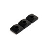 LOCKNUT CLAMPING BLOCKS BLACK (3pcs)