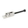 PONTET POUR FLOYD ROSE® SPECIAL AVEC VIS + CARRE FIXATION DE CORDE (HAUT) CHROME