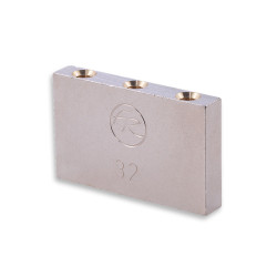 ORIGINAL NICKEL PLATED BRASS BLOCK 32mm