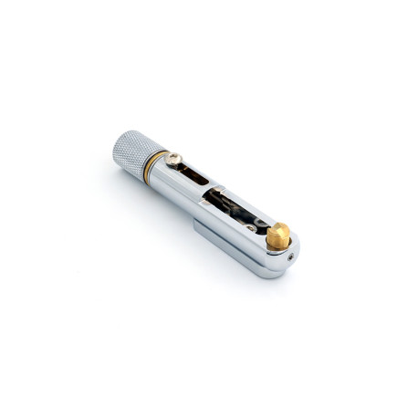 APOLLO MUSIC PARTS® SINGLE TUNING HEADLESS BASS BRIDGE CHROME