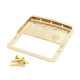 SAN LORENZO TELE BRIDGE HUMBUCKER BRASS BRUSHED