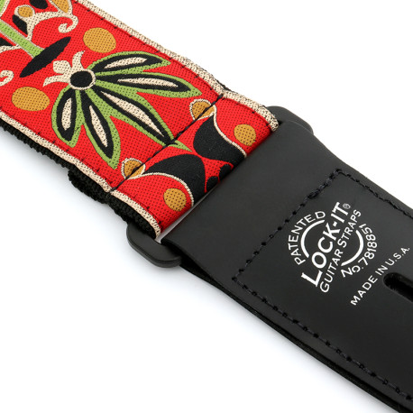 LOCK IT® STRAP JAQUARD VINTAGE RED