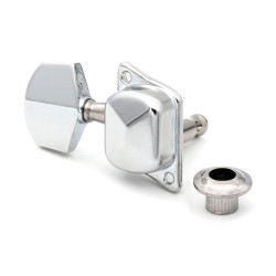 DER JUNG® MACHINE HEADS OLD STYLE DIAGONAL COVER 3+3 CHROME