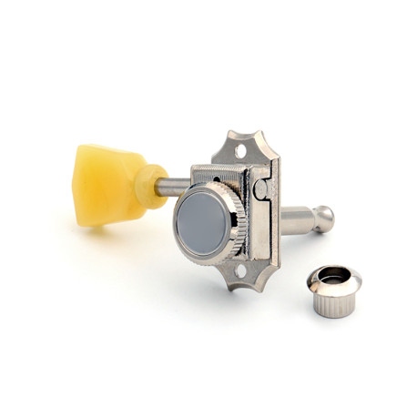 DER JUNG® LOCKING MACHINE HEADS LES PAUL® STYLE 3+3 TULIP BUTTONS NICKEL