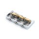 HALON® SHORT BRIDGE FOR TELE® COMPENSATED BRASS SADDLES CHROME