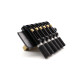 APOLLO MUSIC PARTS® MULTI TREMOLO 6 STRING BLACK