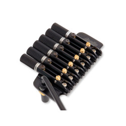 APOLLO MUSIC PARTS® MULTI TREMOLO 6 STRING BLACK