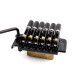 APOLLO MUSIC PARTS® MULTI TREMOLO 6 STRING BLACK