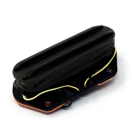 SP CUSTOM® HUMBUCKER RAIL PICKUP TELE® SIZE LITTLE CRUSHER BRIDGE BLACK