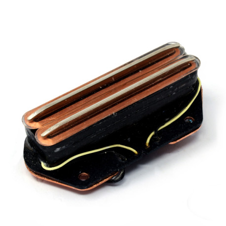 SP CUSTOM® HUMBUCKER RAIL PICKUP TELE® SIZE LITTLE CRUSHER BRIDGE TRANSPARENT