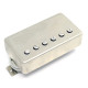 SP CUSTOM® HUMBUCKER PICKUP PURE ORIGIN SILVER AGED COVER