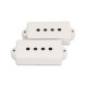 P BASS PU COVER VINTAGE WHITE GLOSS SET
