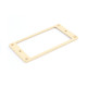 PICKUP RING FOR HUMBUCKER FLAT 2mm PLASTIC CREAM