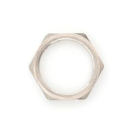 NUT FOR TUBE JACK OR TOGGLE SWITCHES US THREAD CHROME (25pcs)