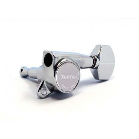 !! DISCONTINUED !! GOTOH® SINGLE MACHINE HEAD SG381 BASS SIDE 1:16 CHR. (1pce)