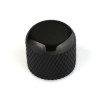 SHORT DOME KNOB BLACK 15.8 X 19 (2)