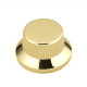 BOUTON TYPE STRAT METAL GOLD (SCREW) (2)