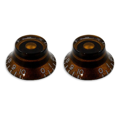 BELL KNOB CHOCOLATE BROWN 2pcs (INCH)