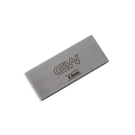 G&W SADDLE & NUT SLOT FILE 2.5mm