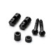 GOTOH® RG15 / RG30 GUIDE CORDES CYLINDRIQUE NOIR (2pcs)