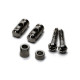GOTOH® RG15 / RG30 GUIDE CORDES CYLINDRIQUE COSMO BLACK (2pcs)