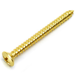 NECK PLATE SCREWS 4.2 x 45mm GOLD (Bulk 20pcs)